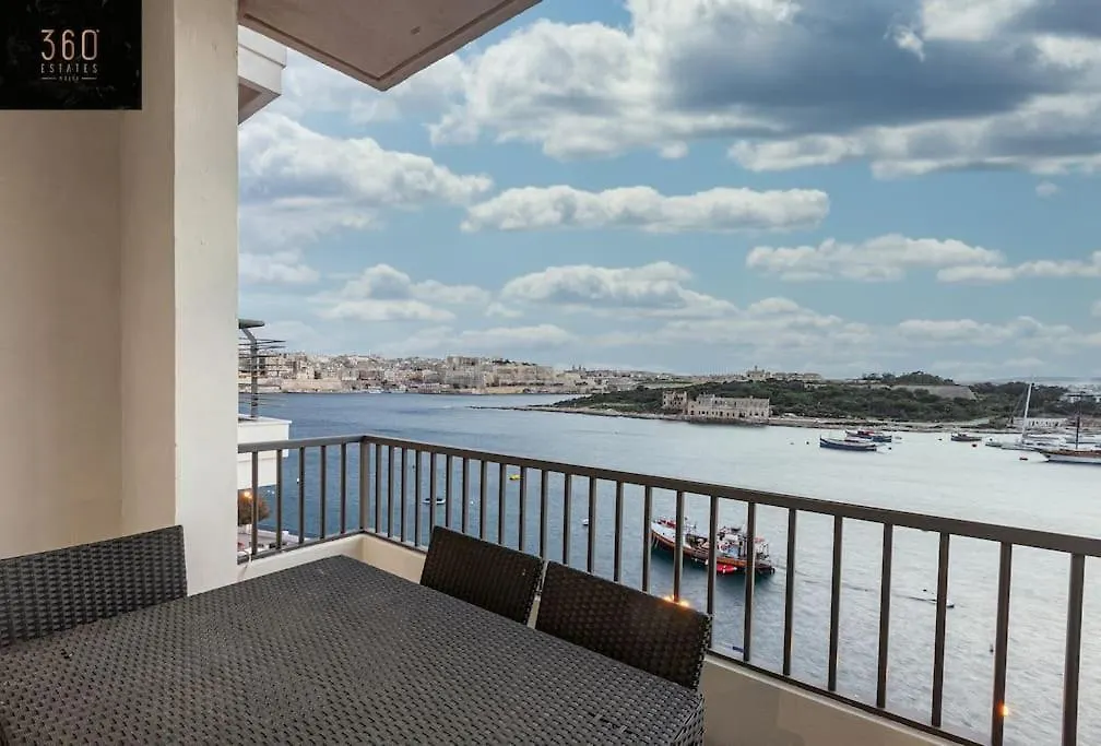 Apartment Seafront 4Br Apt With Mesmerising Balcony & Views By 360 Estates Sliema