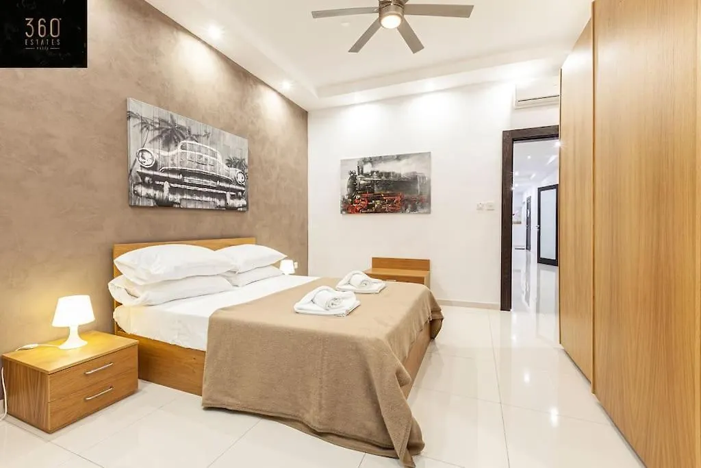 Seafront 4Br Apt With Mesmerising Balcony & Views By 360 Estates Sliema 0*,  Malta